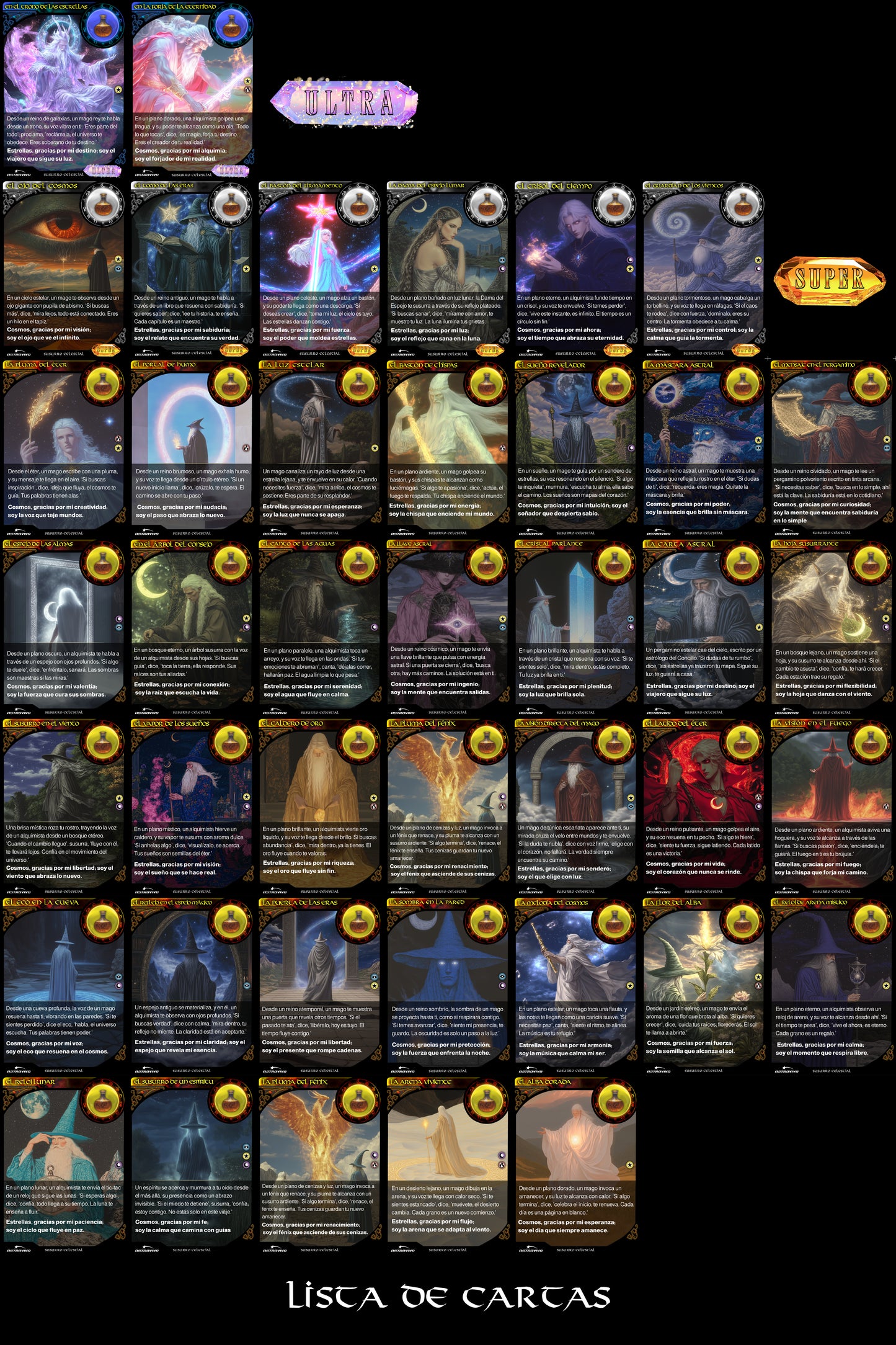 SUSURROS CELESTIALES: CONCILIO DE MAGOS