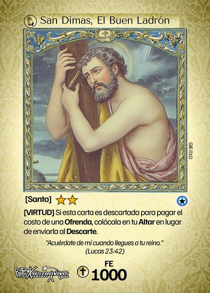 San Dimas, El Buen Ladrón