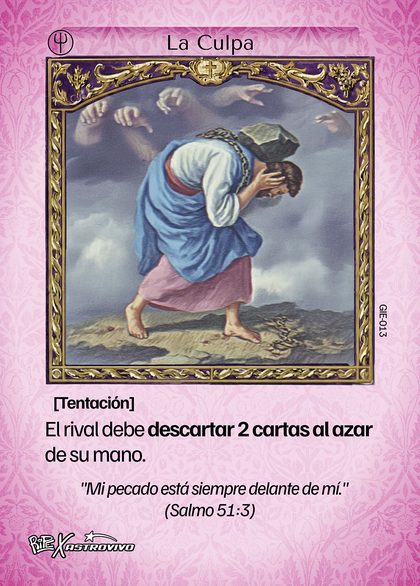 La Culpa, carta de Duelo de Santos