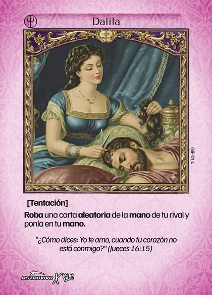 Dalila, carta de Duelo de Santos
