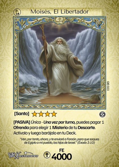 Moisés, El Libertador
