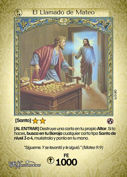 El Llamado de Mateo