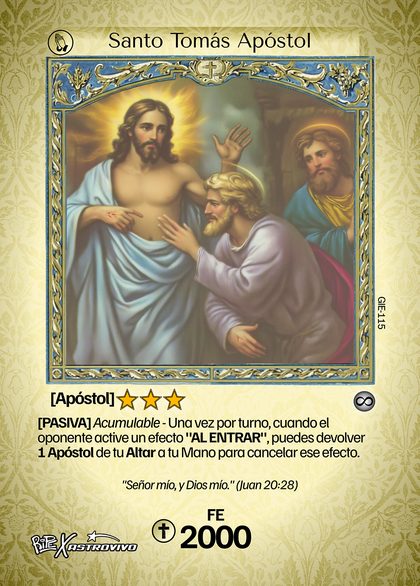 Santo Tomás Apóstol