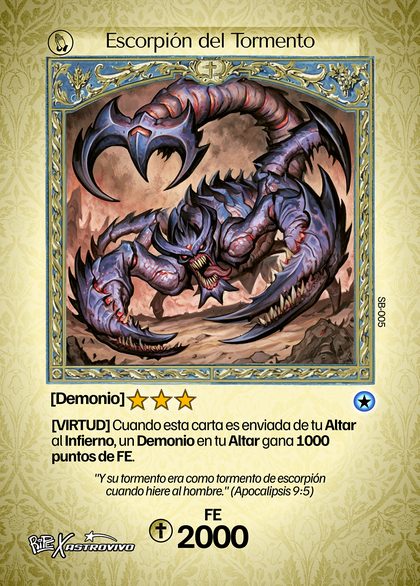 Escorpión del Tormento