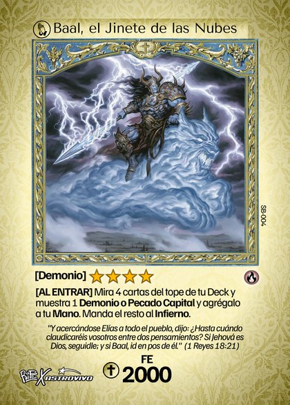 Baal, el Jinete de las Nubes