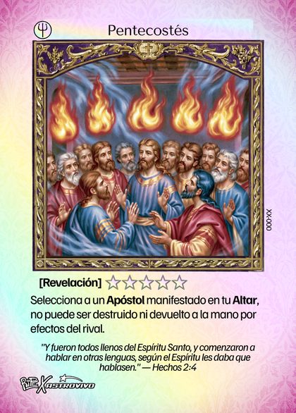 Pentecostés, carta de Duelo de Santos