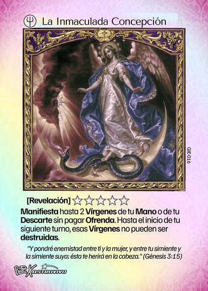 La Inmaculada Concepción, carta de Duelo de Santos
