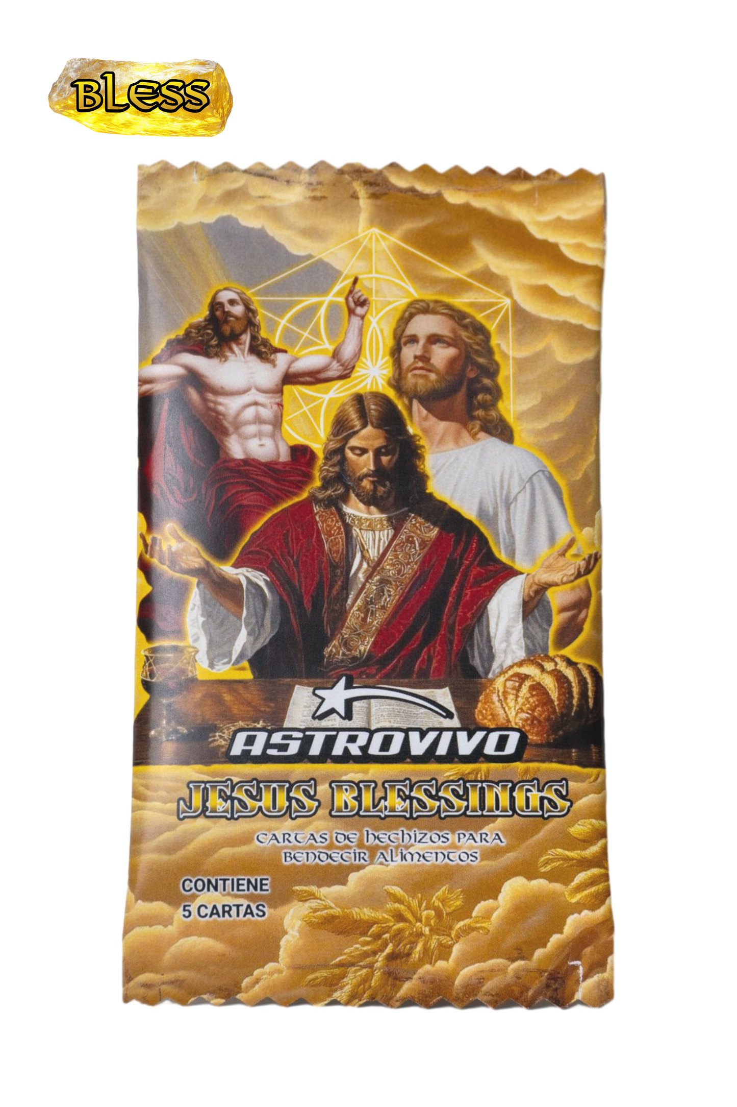 BENDICIÓN DE ALIMENTOS: JESUS BLESSINGS
